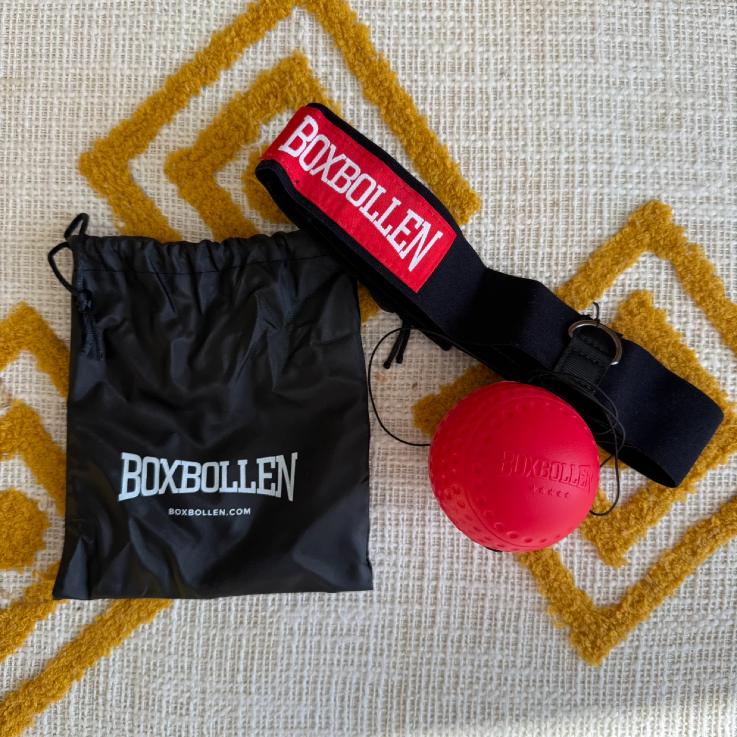 🏆BOXOLLEN Reflex Ball Headband Training Set - photo 2