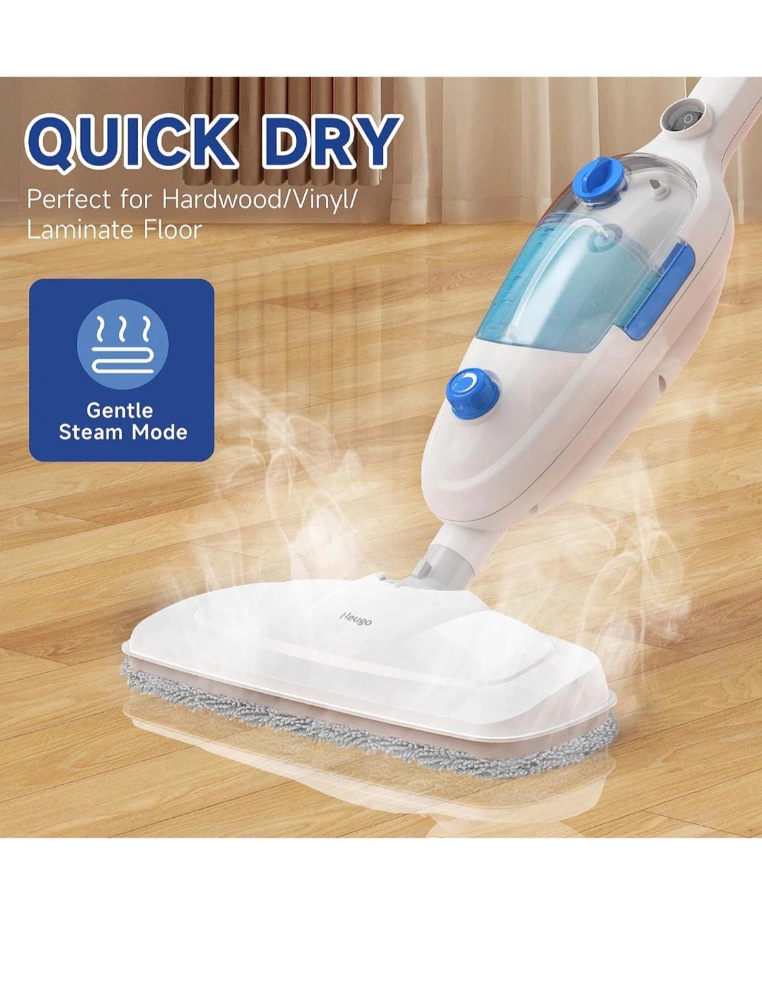 Heagoo Steam Mop for Floor Cleaning - photo 3