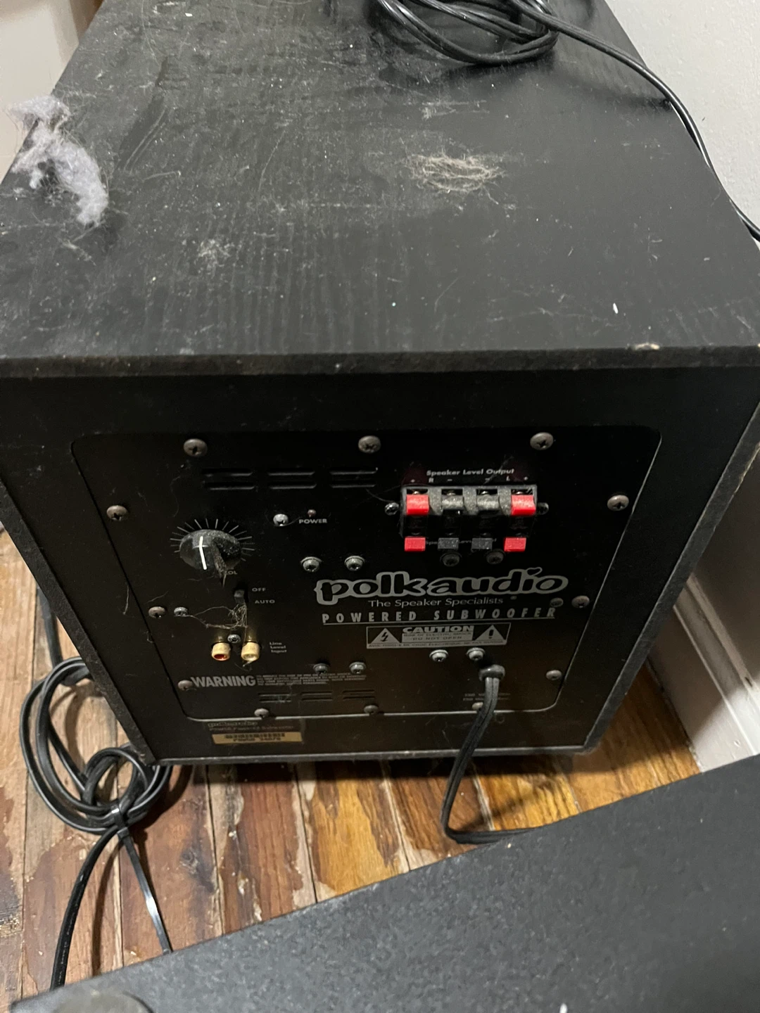 Polk Audio Powered Subwoofer, Yamaha speakers, Bose subwoofer - photo 2