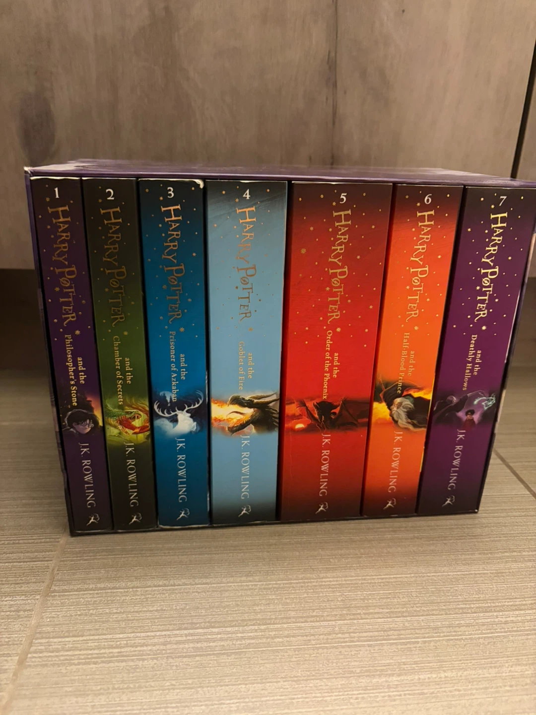 Harry Potter Complete Book Set and Box