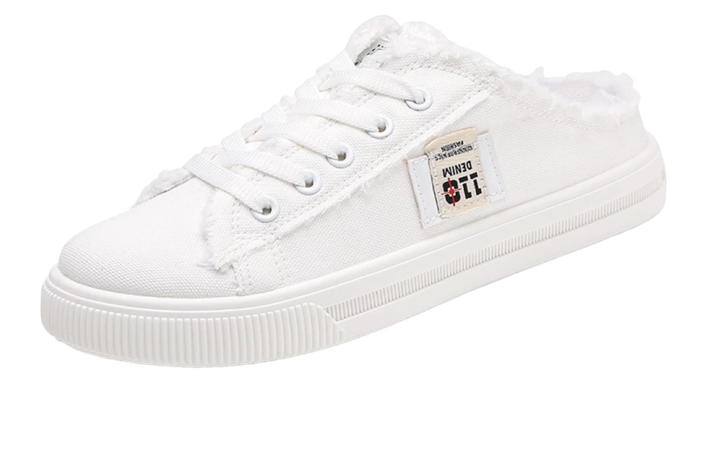 🏆White Canvas Mule Sneakers 🏆 - photo 3