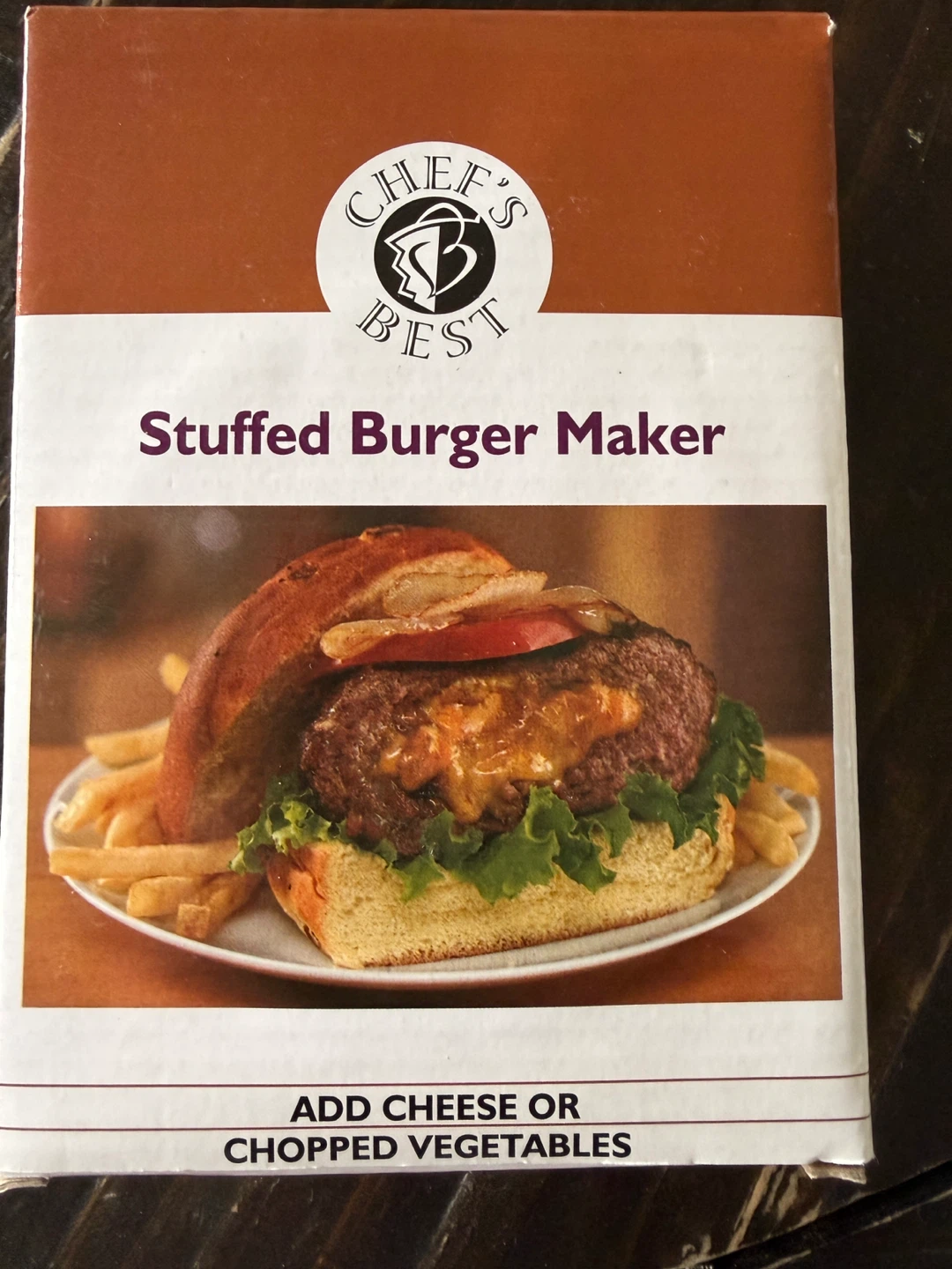 Chef's Best Stuffed Burger Maker