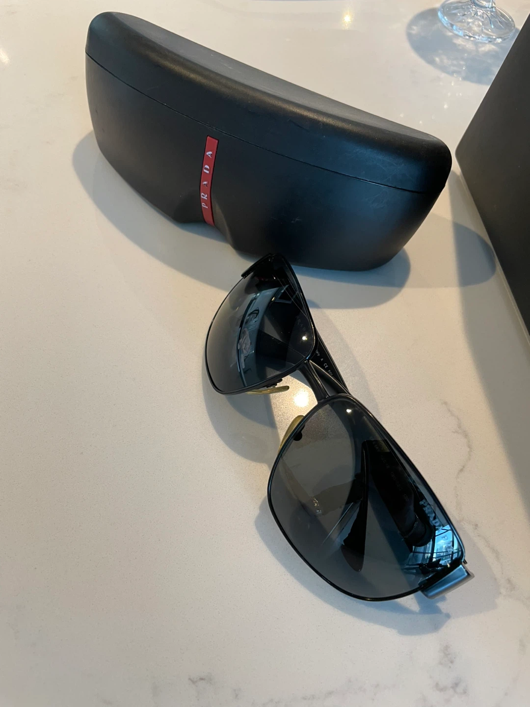 Prada Sunglasses with Case