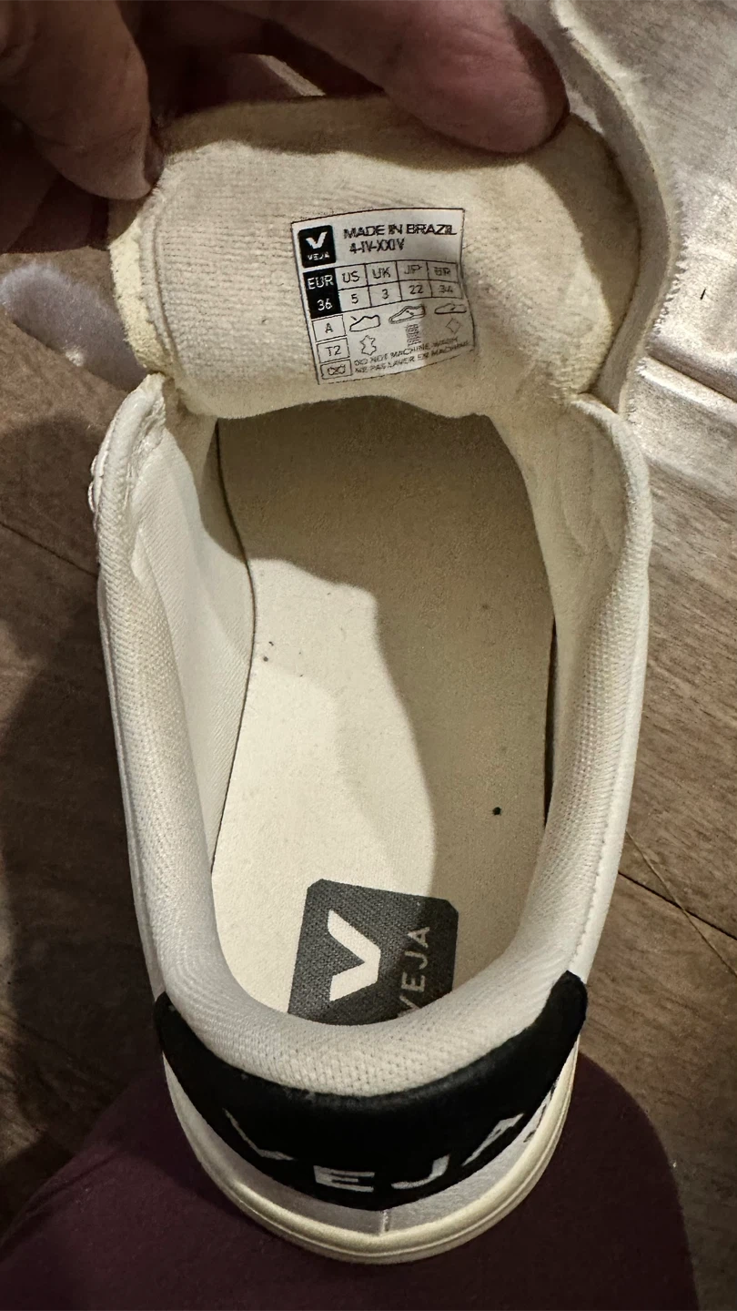 Veja White Velcro Sneakers - Size 36 - photo 2