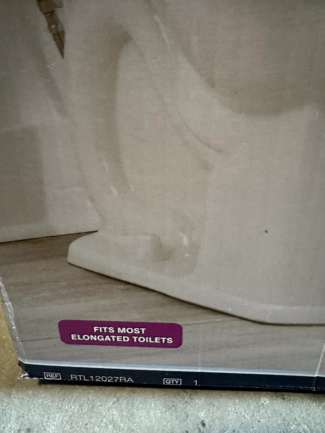 Drive Raised Toilet Seat with Removable Arms, 5" Height - photo 3