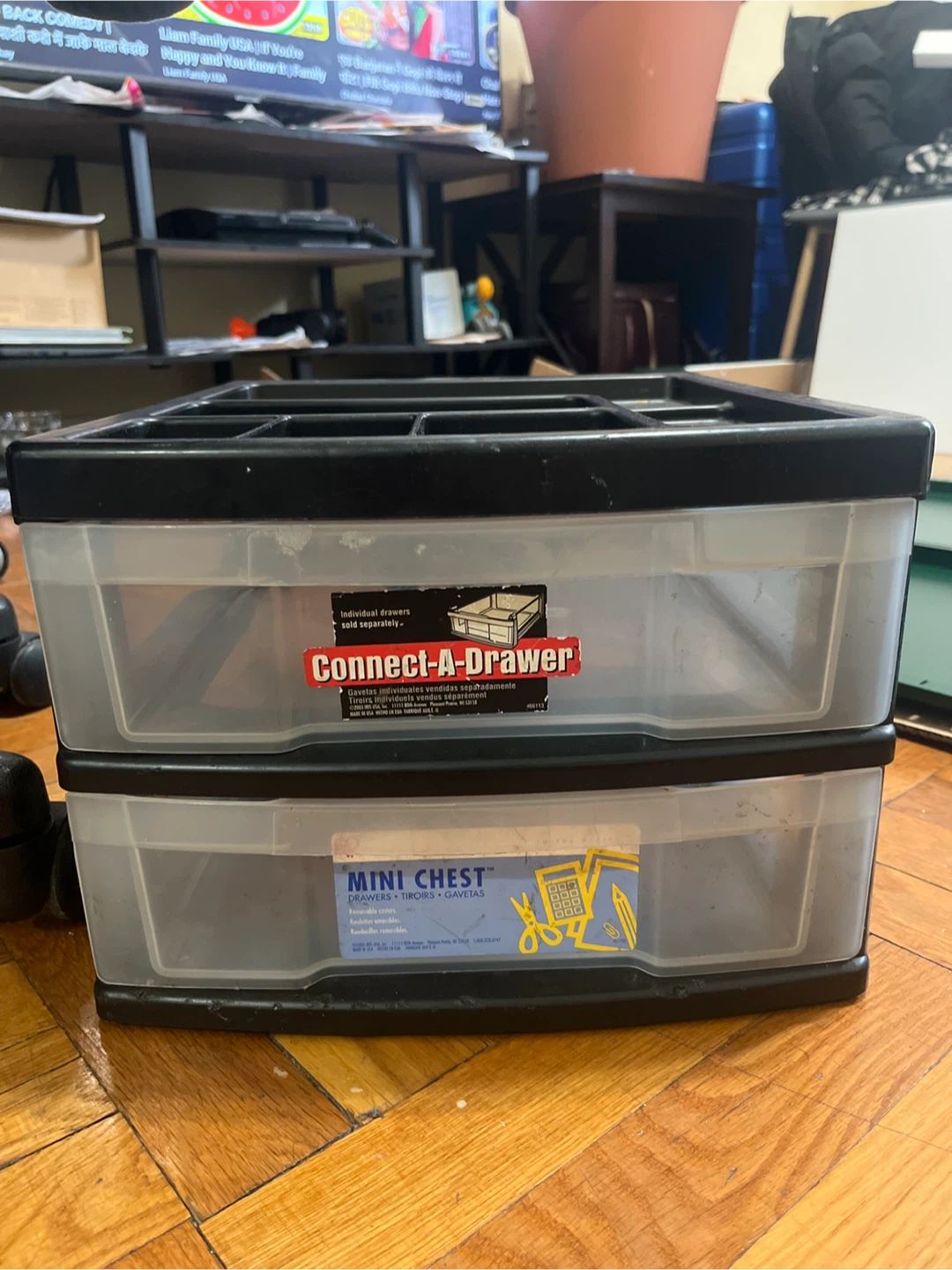 Connect-A-Drawer Mini Chest 2-Drawer Organizer