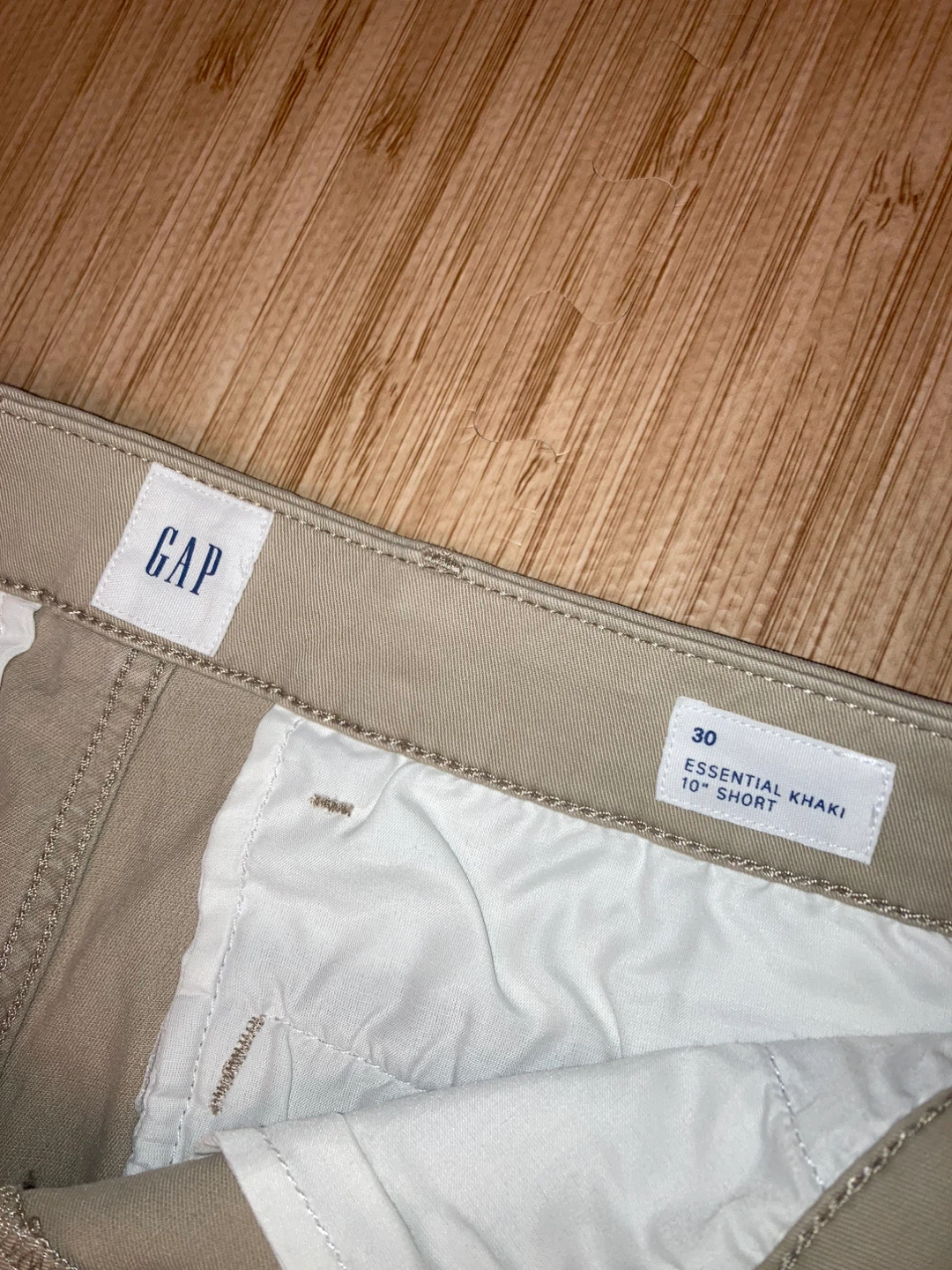 Gap essential khaki 10 shorts - photo 3