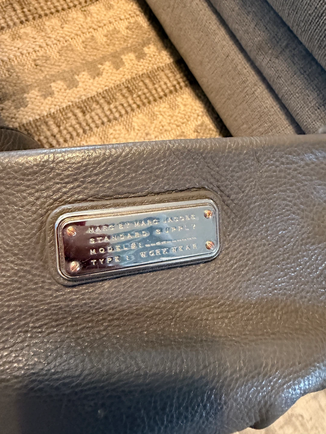 Marc by Marc Jacobs Grey Leather Crossbody Bag - photo 2