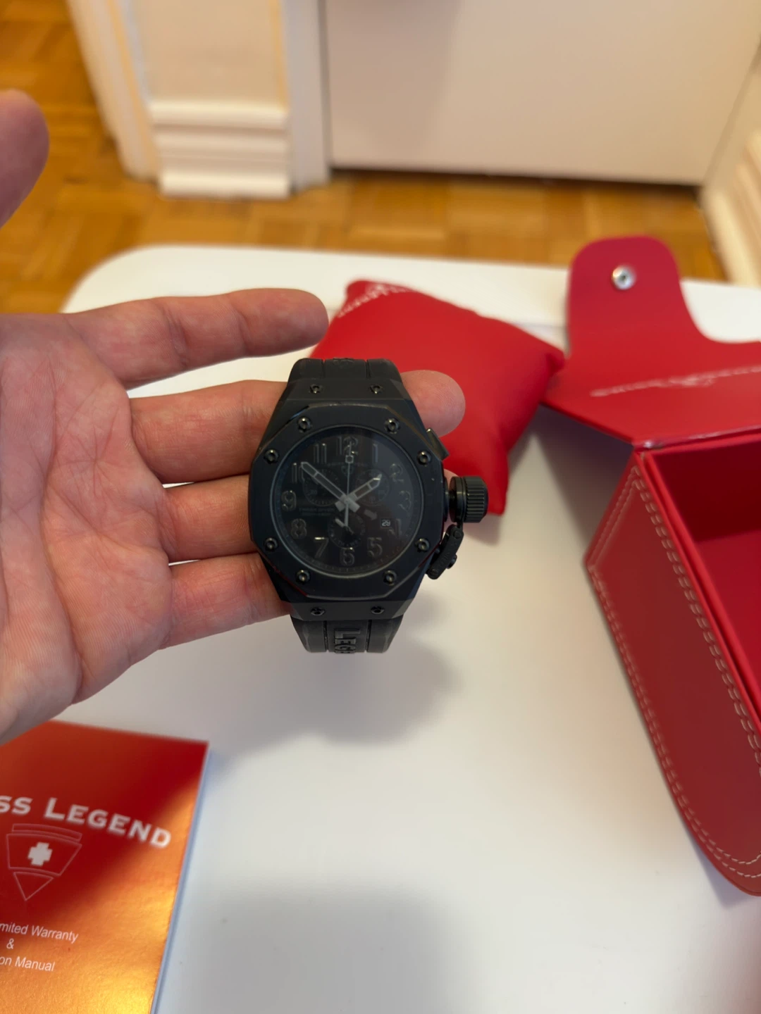 Swiss Legend Trimix Diver Chronograph Watch - photo 2