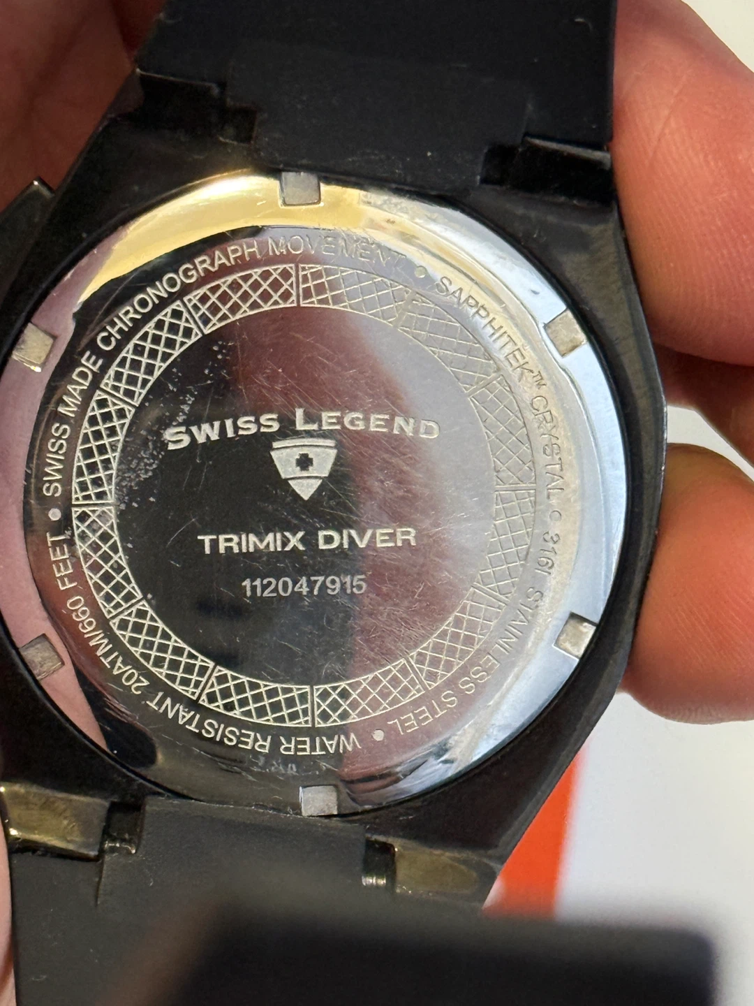 Swiss Legend Trimix Diver Chronograph Watch - photo 3