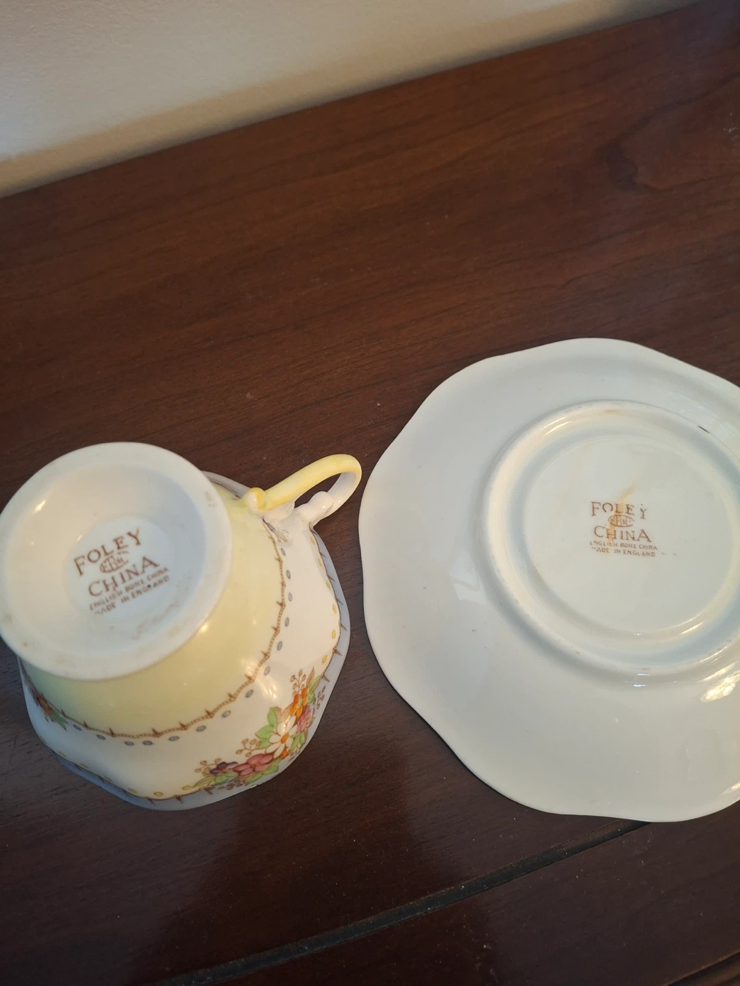 Vintage cup and saucer - photo 3