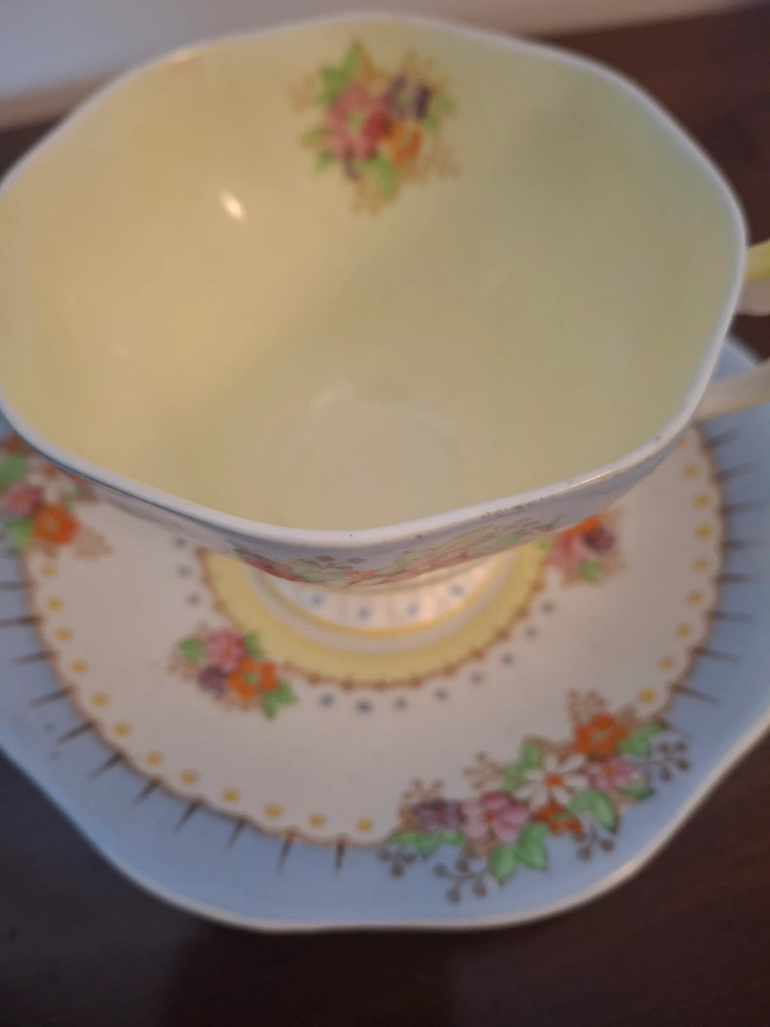 Vintage cup and saucer - photo 4