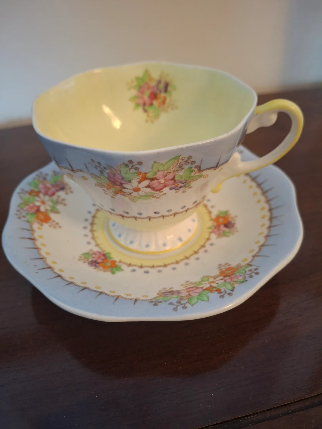 Vintage cup and saucer