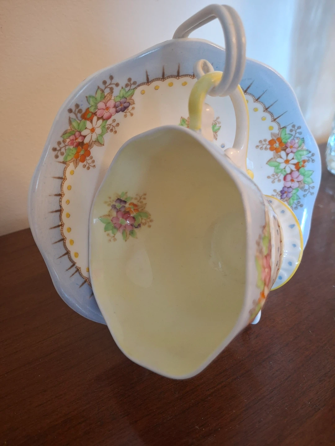 Vintage cup and saucer - photo 5