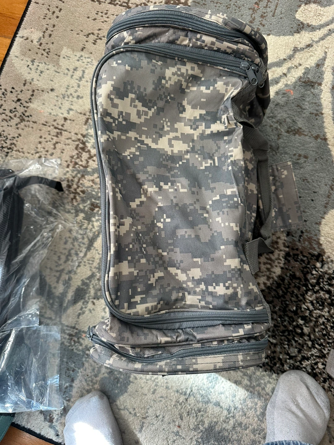 NRA Camo Duffle Bag