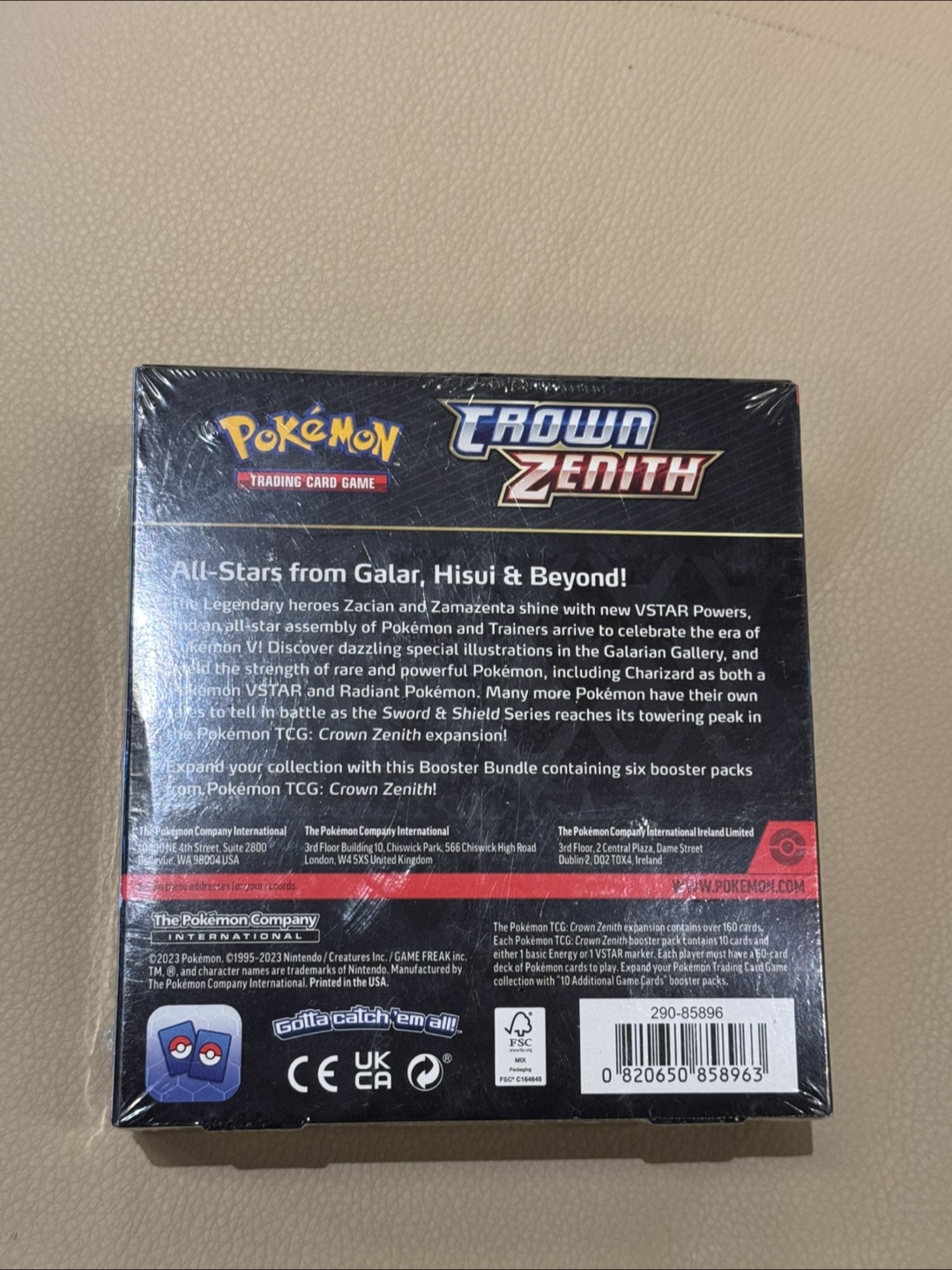 Pokemon Crown zenith booster bundle - photo 2