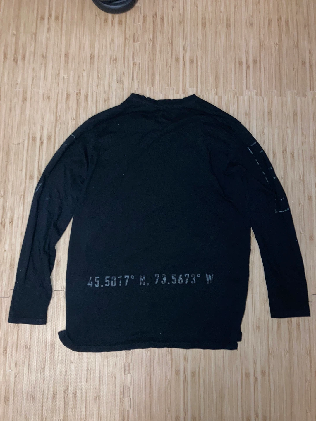 Black n Blanc long sleeve black shirt - photo 2