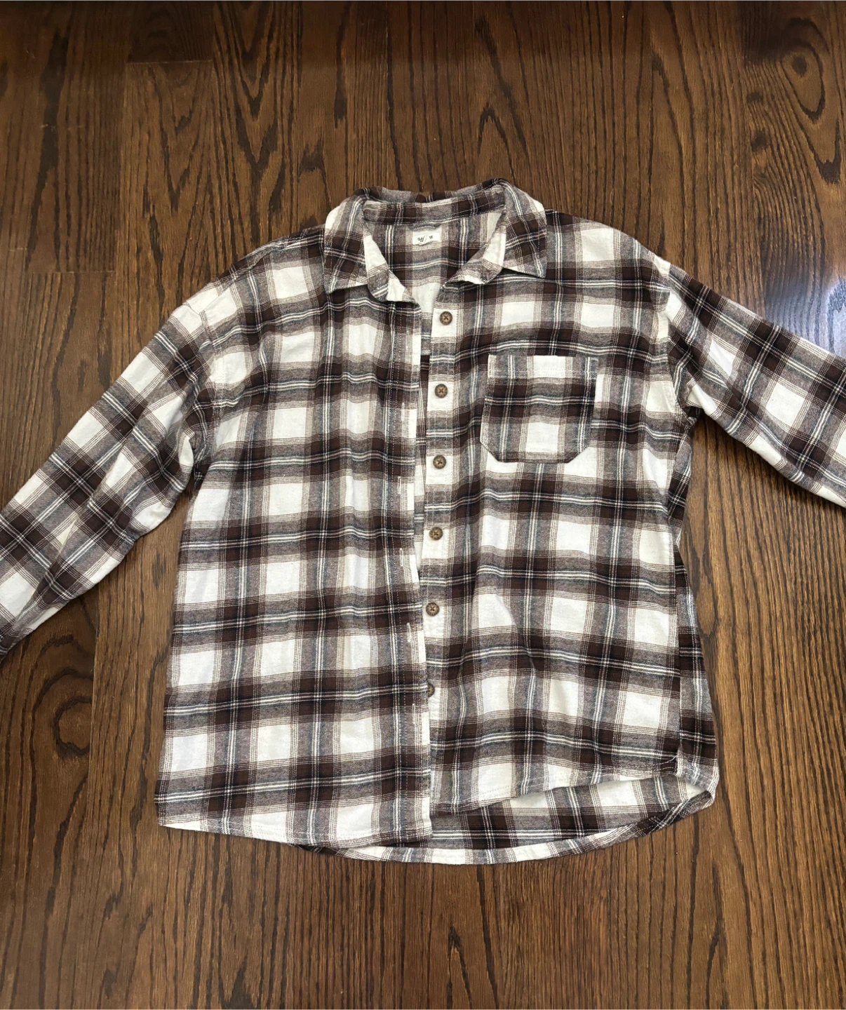 Women's Plaid Flannel Shirt