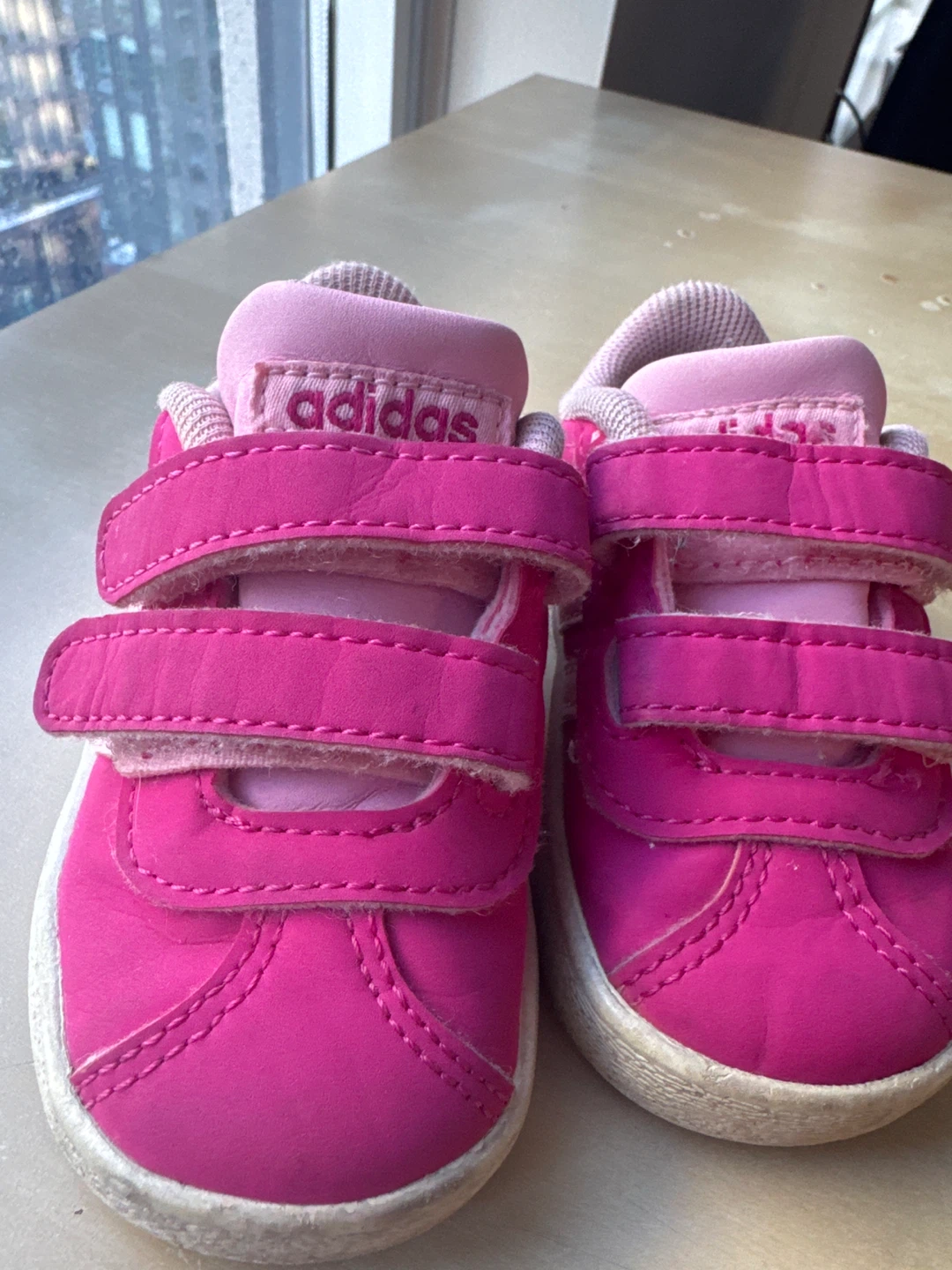 Adidas Pink Toddler Shoes