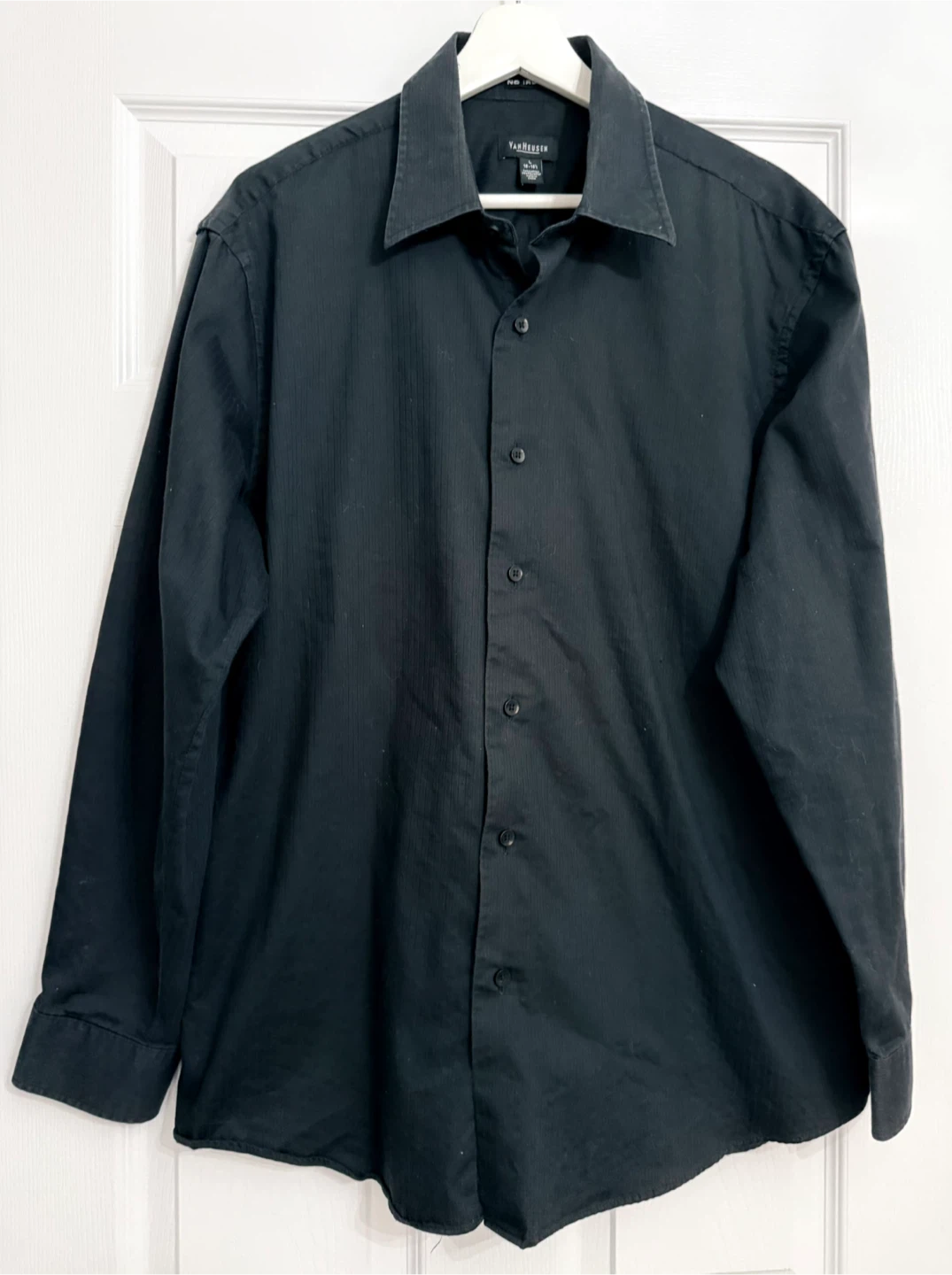 Van Heusen Men's Black Dress Shirt - photo 2