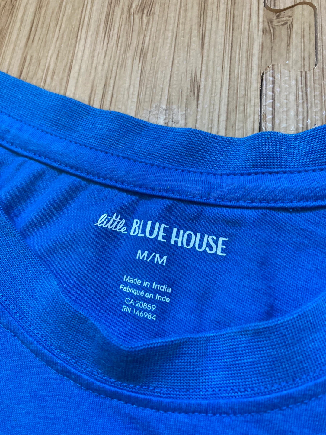 T shirt blue Lake it Easy - photo 3