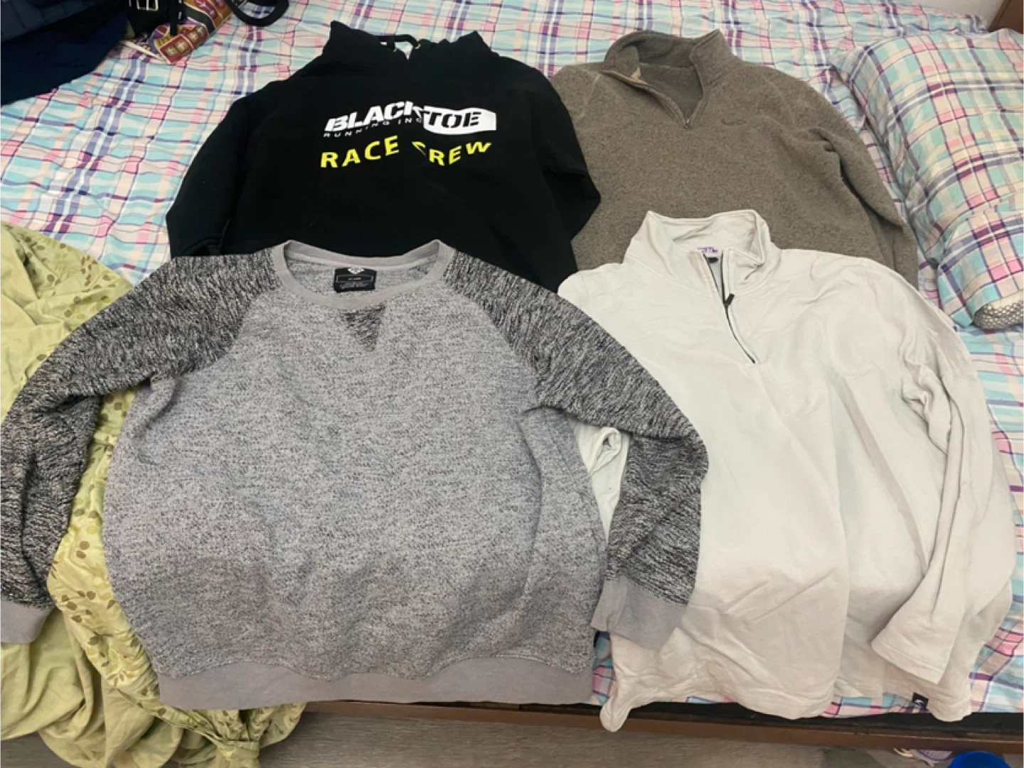 4 Sweaters $15