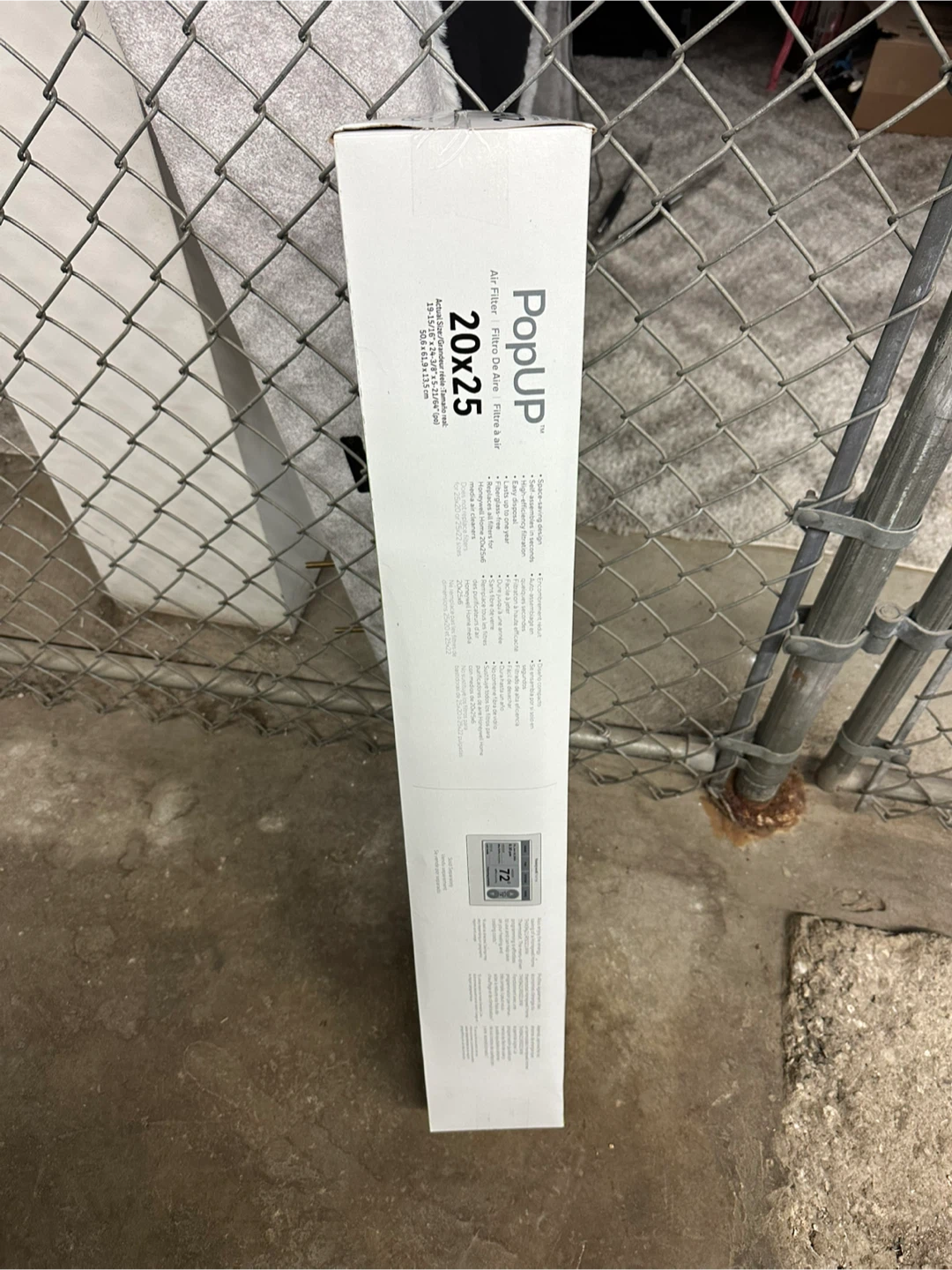 Honeywell Home PopUP Air Filter 20x25 MERV 11 - photo 3