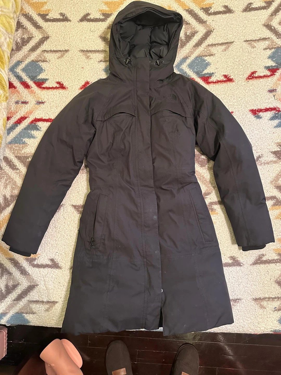 The North Face Women's Black Insulated Parka Jacket🏆