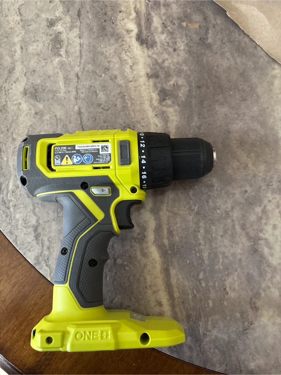 Ryobi PCL206 18V Cordless Drill/Driver