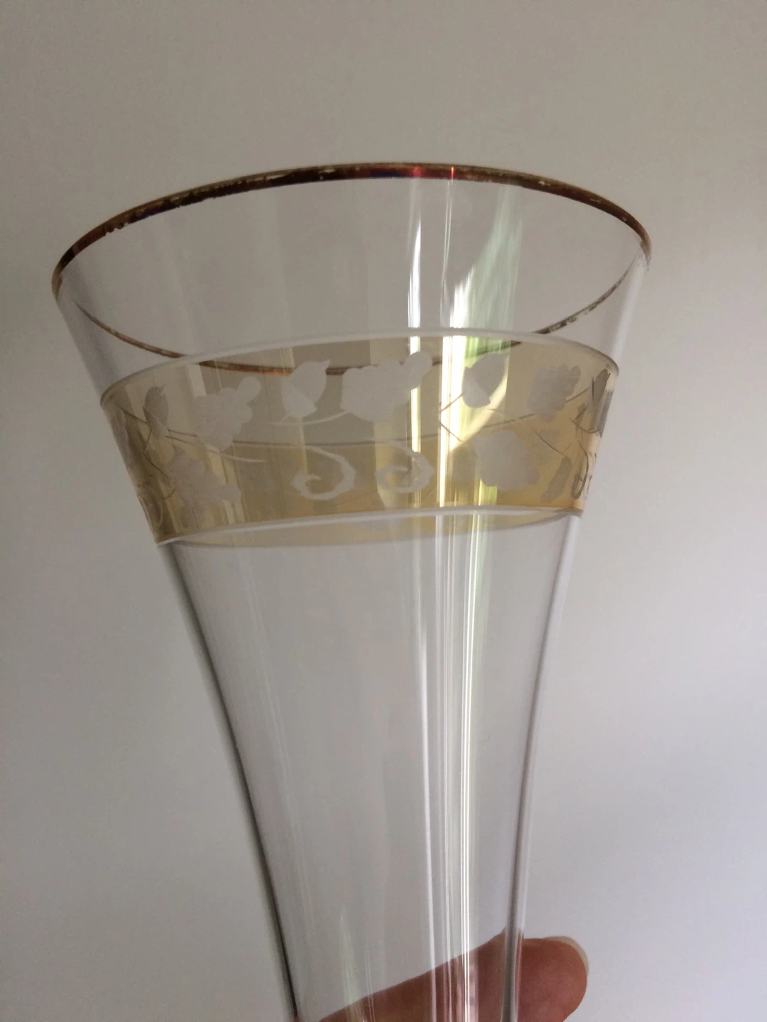 Vintage Laura Ashley Champagne Flutes - photo 2