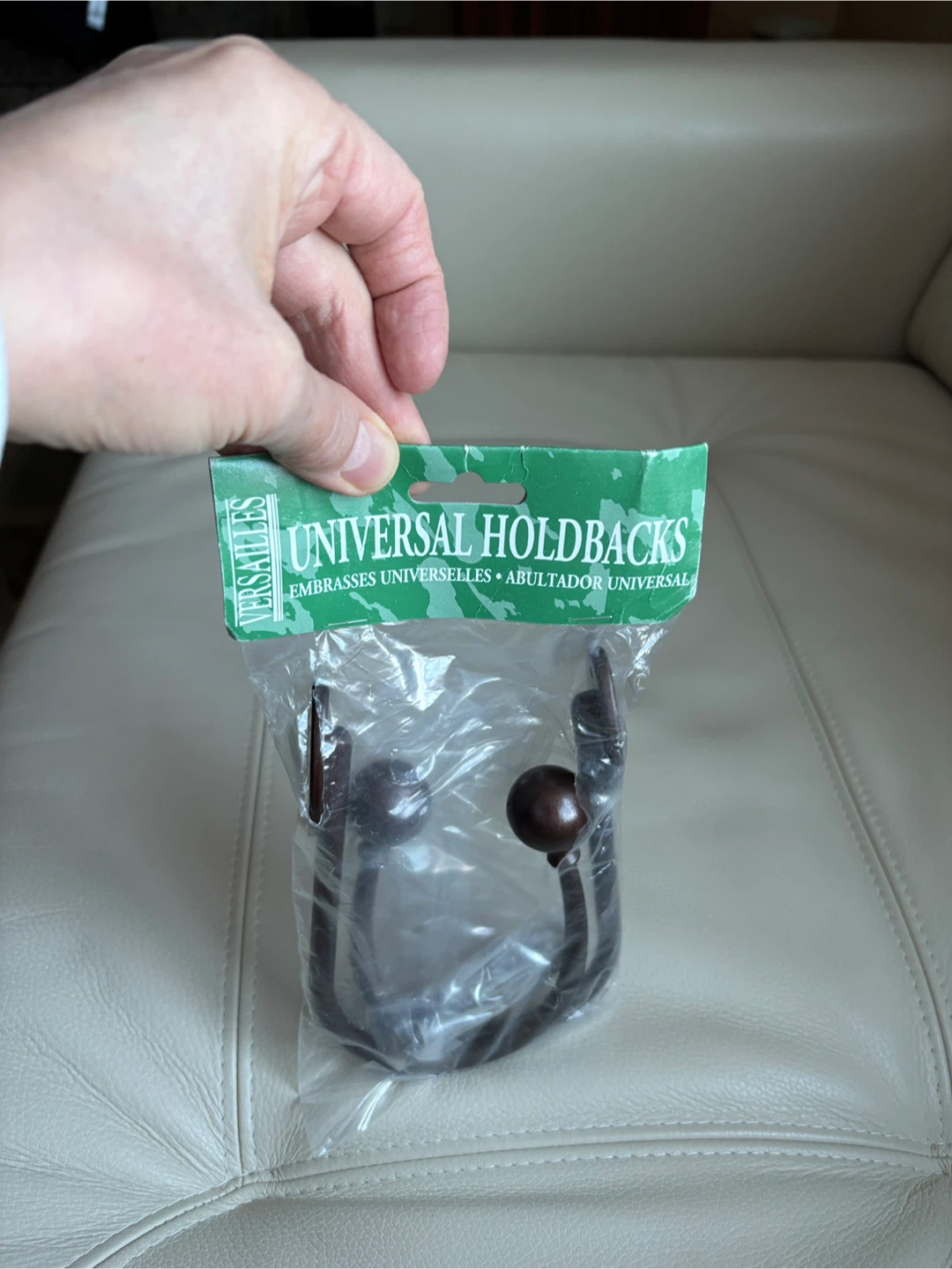 Bronze Versailles Universal Holdbacks for Curtains - photo 2