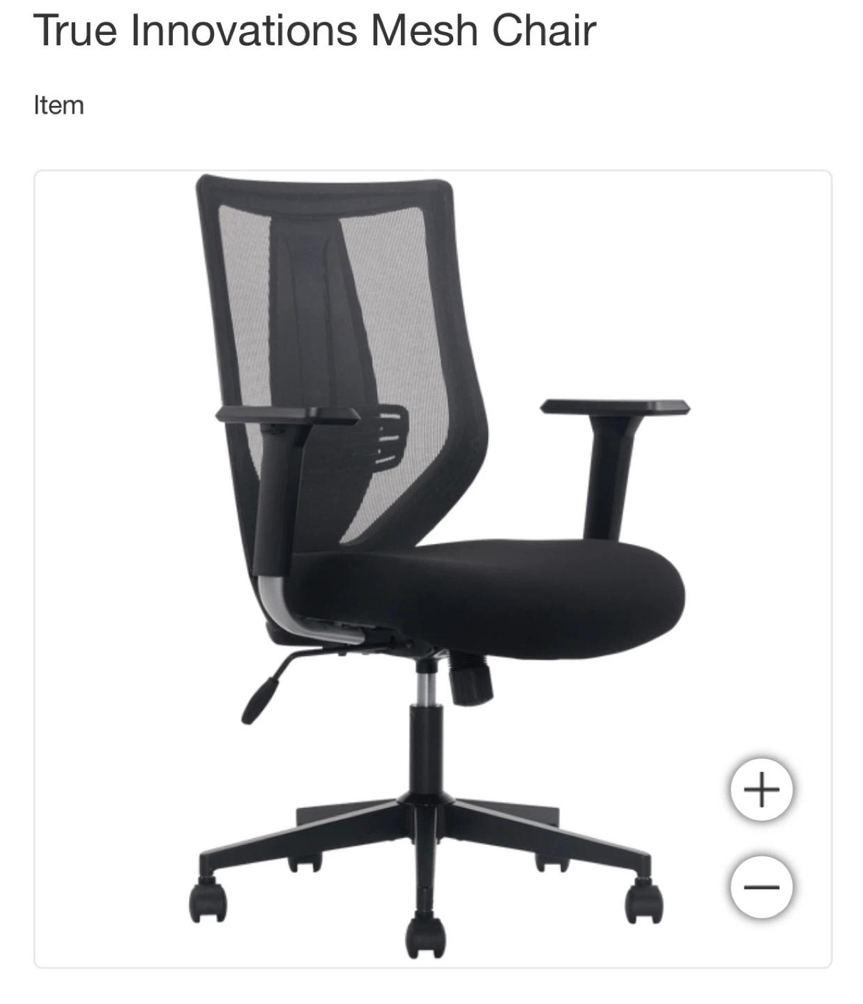 True Innovations Mesh Office Chair