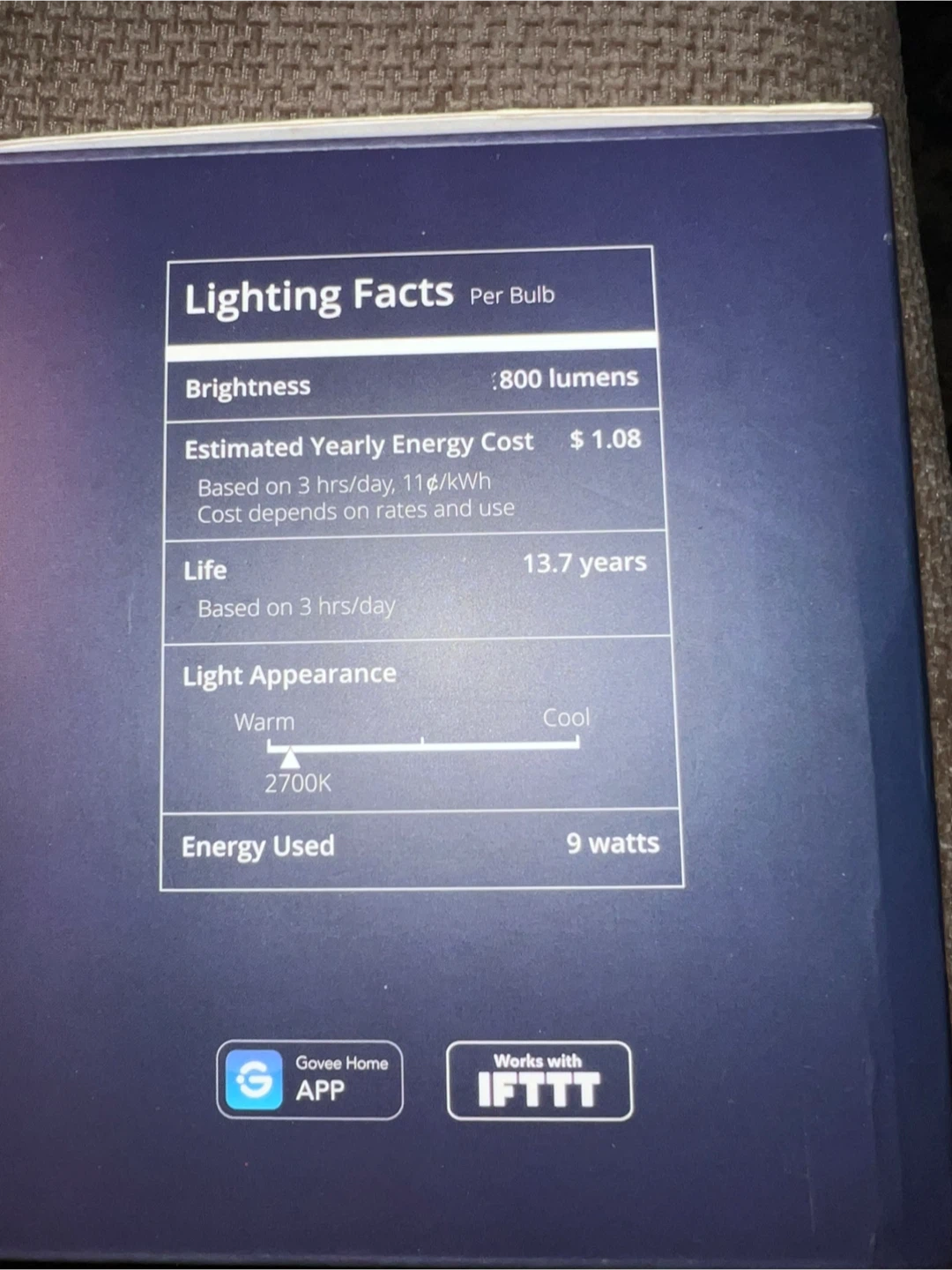 Govee Smart LED Bulbs - 4 Pack - photo 4