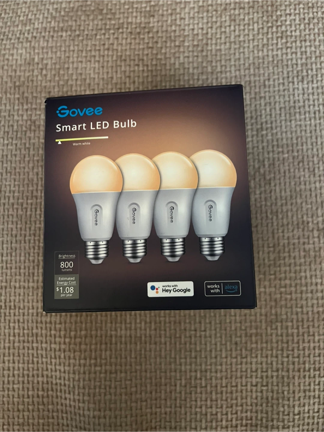 Govee Smart LED Bulbs - 4 Pack
