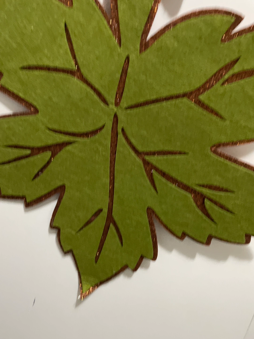 Felt Leaf Garland Decoration🏆 - photo 4