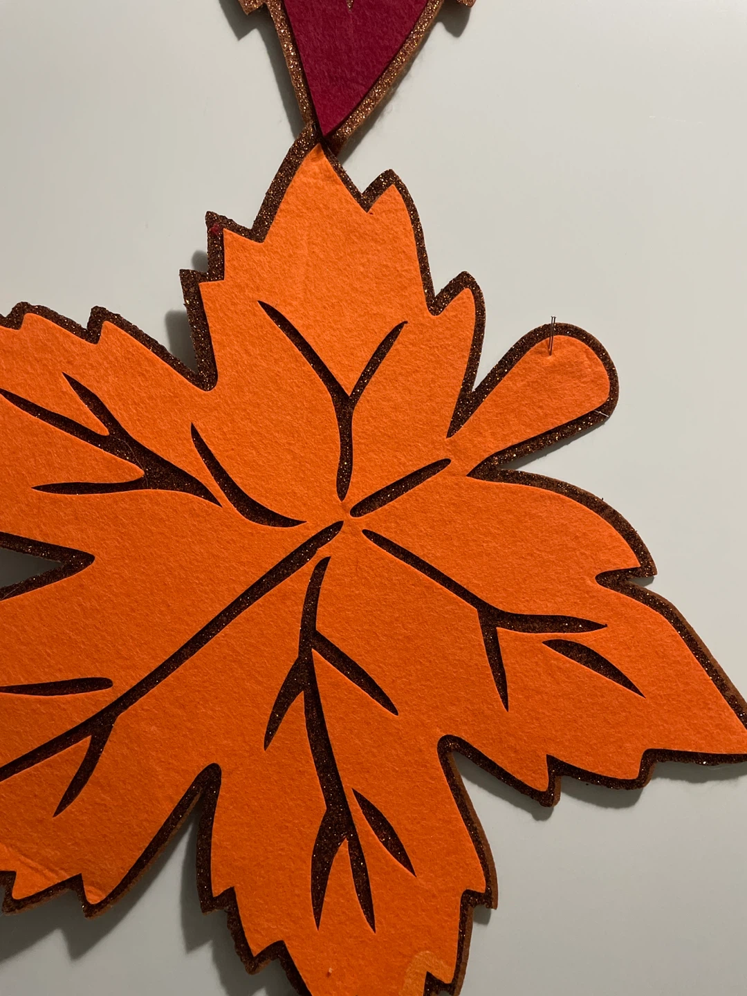 Felt Leaf Garland Decoration🏆 - photo 2