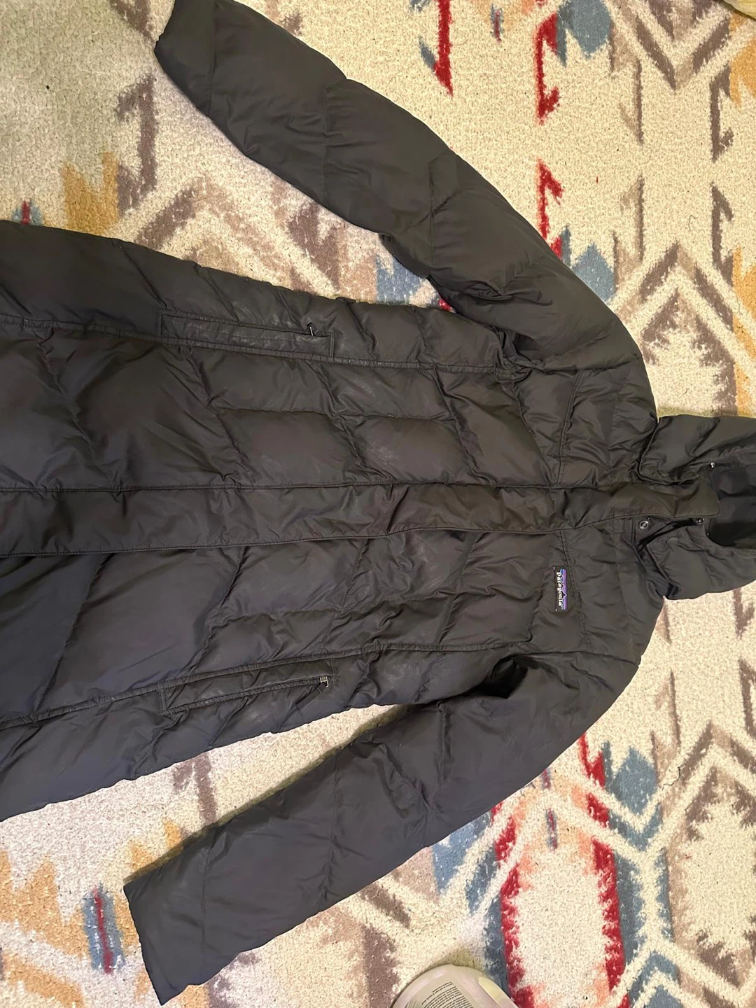 Patagonia Black Down Parka Coat - Women's 🏆 XS