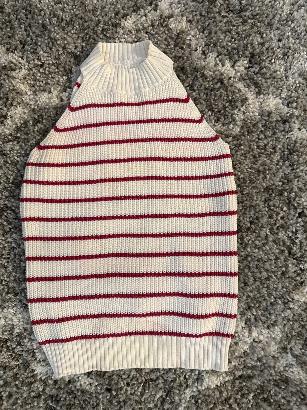LOFT Women's Striped Mock Neck Sweater Vest XS