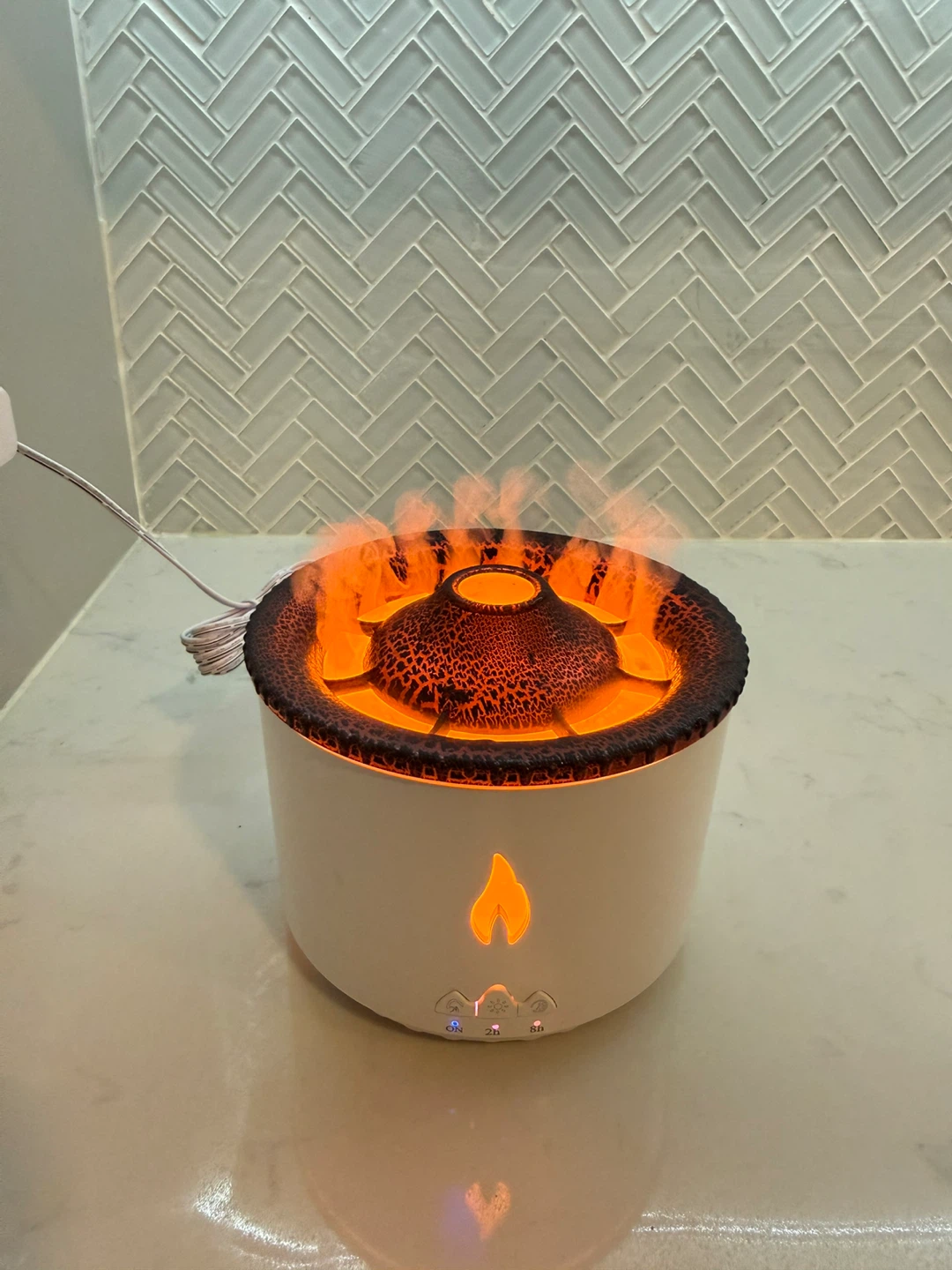 Flame Effect Aroma Diffuser humidifier - photo 3