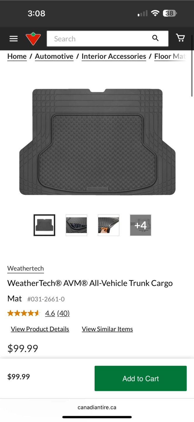 New Universal Cargo Mat- paid $100 at Canadian tire - photo 5