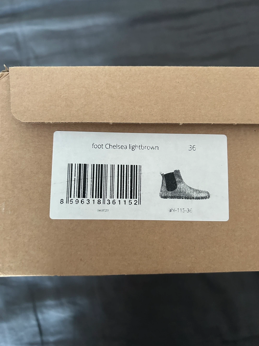 AHINSA SHOES Chelsea Boots - Brown, Size 36 - photo 5