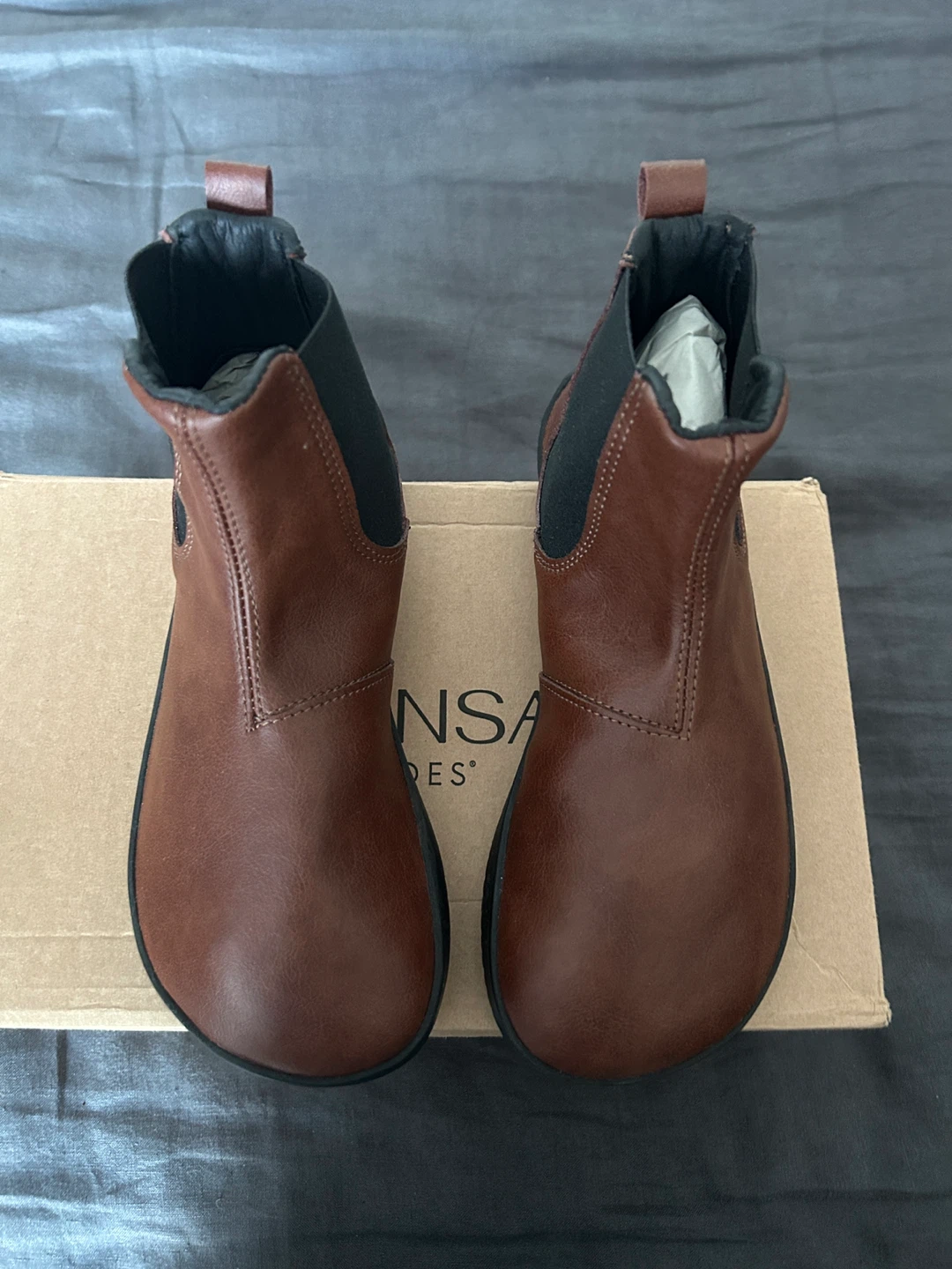 AHINSA SHOES Chelsea Boots - Brown, Size 36 - photo 2