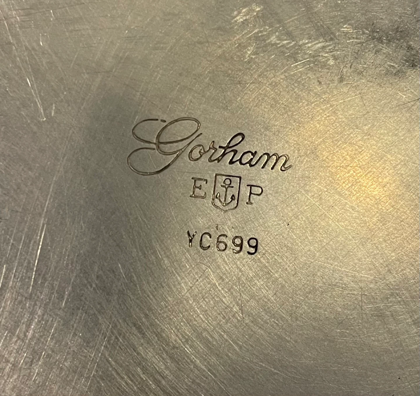 Gorham Silver Plated Serving Tray 🏆 - photo 3