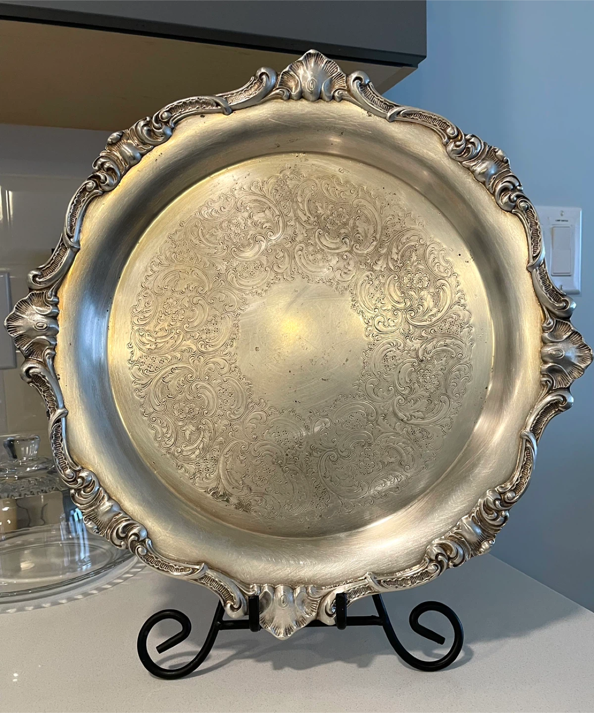 Gorham Silver Plated Serving Tray 🏆