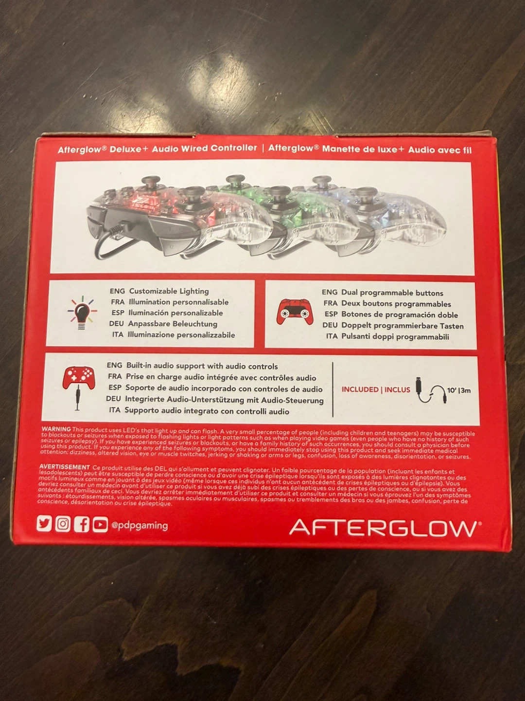 Afterglow Deluxe + Audio Wired Controller for Nintendo Switch - photo 2