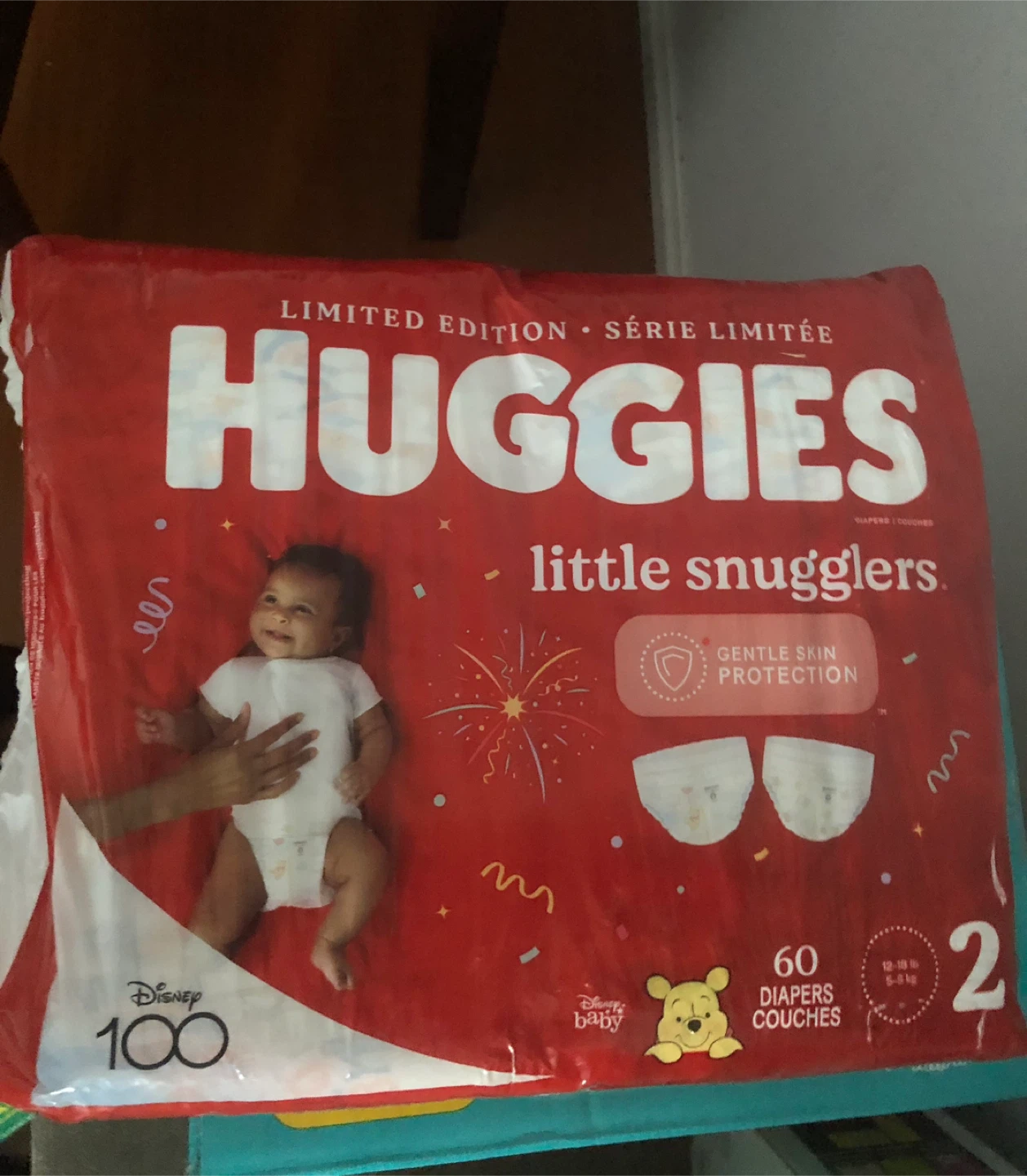 Huggies Little Snugglers Diapers Size 2