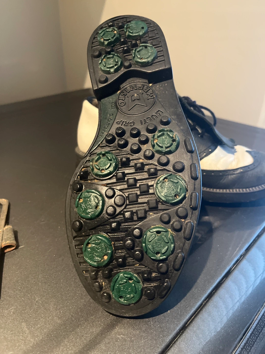 Mephisto Ladies Leather Wingtip Golf Shoes - photo 4