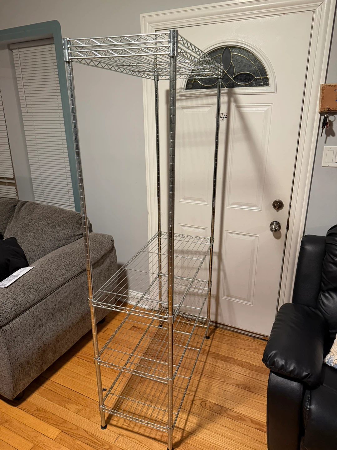 Wire Shelving Unit - photo 3
