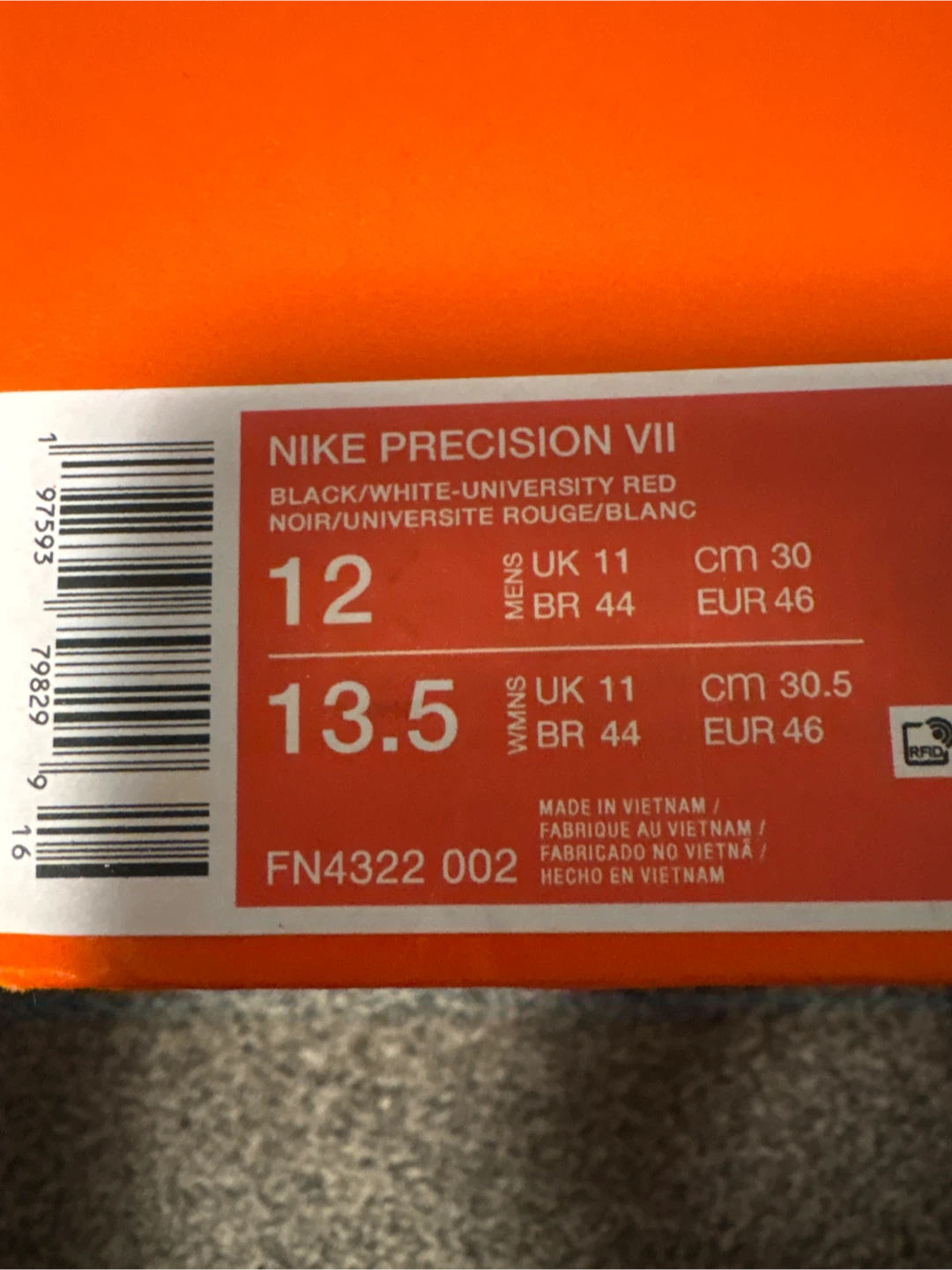 Nike Precision VII Basketball Shoes - photo 3