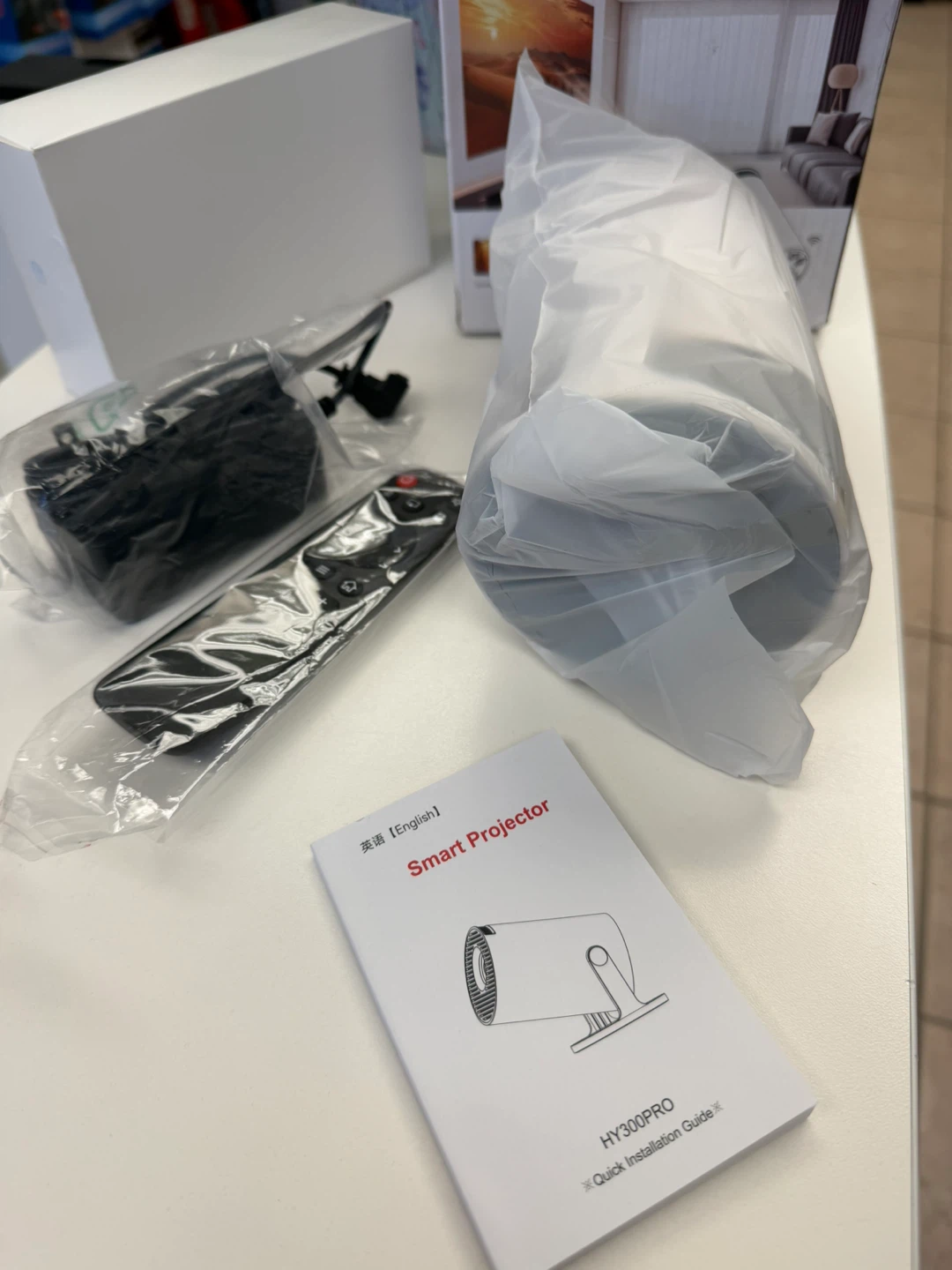Mini Projector with WiFi and Bluetooth, 4K - photo 3